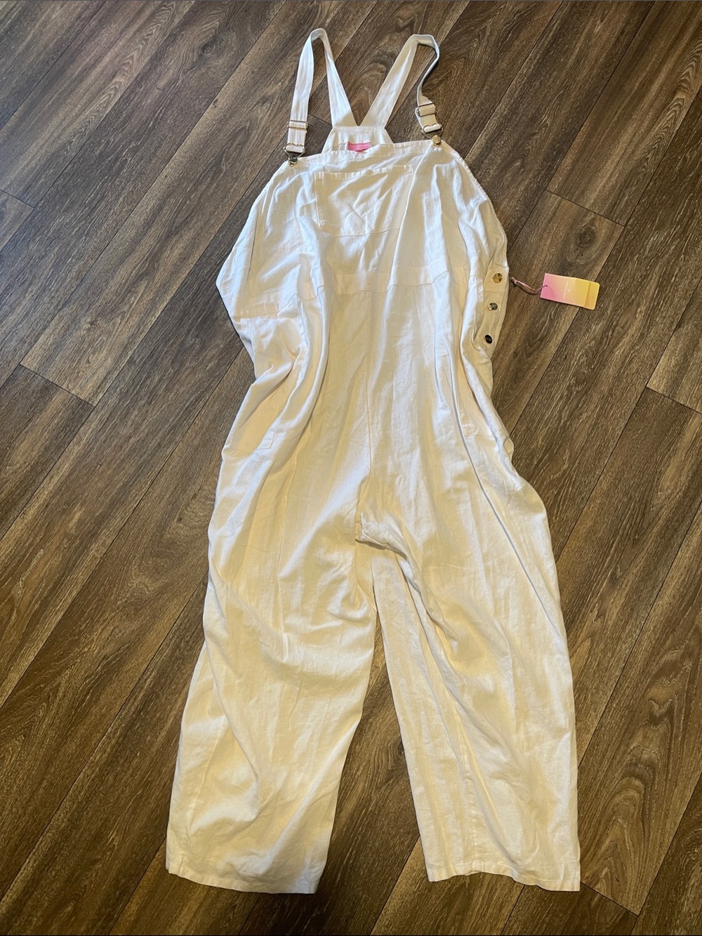 Women’s NWT Stoney Clover Lane Overalls size 4XL white. Target collab 2022